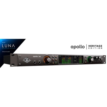 Universal Audio Apollo x6 HE + Plug-ins UAD gratis