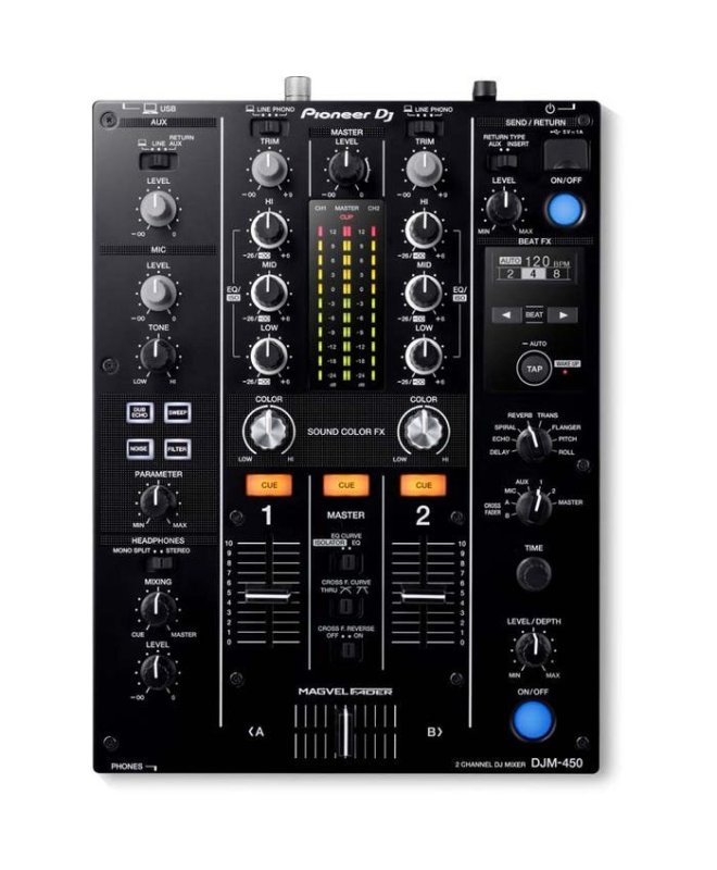 Pioneer DJ DJM-450 + WM-10MGL
