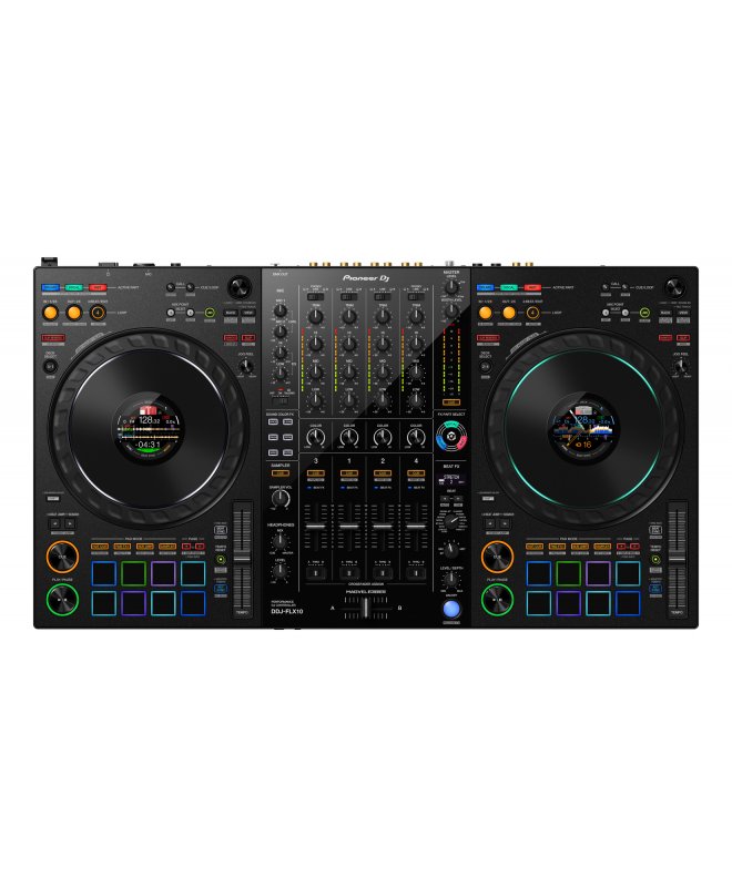 Pioneer DJ DDJ-FLX10 + 2 x VM-80