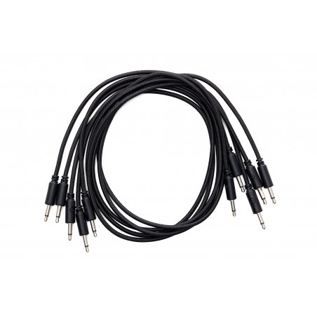 Erica Synths Braided Eurorack Patch Cables 60cm Negro (5 pcs)