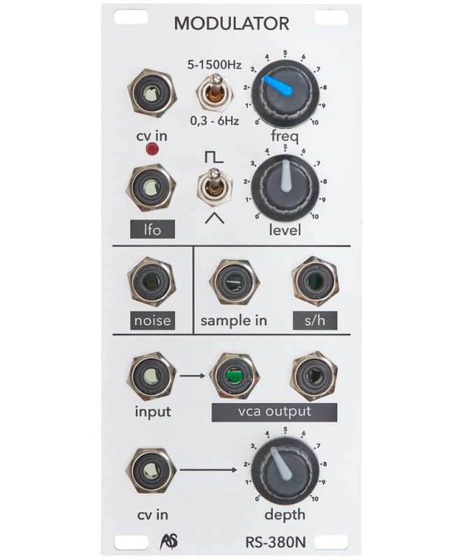 Analogue Systems RS-380 Multimodul Dual Bus new front panel