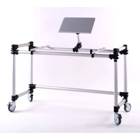 Jaspers Alu-Systeme Keyboard Stand 1R-105S with Music Stand